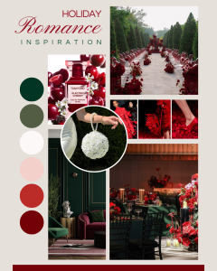 Holiday Romance Inspiration Mood Board